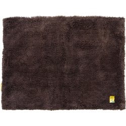 業務用バスマット 乾度良好Ag+ 約縦90cm×横120cm ブラウン