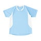 キラク入浴介助用シャツ（男女兼用） M サックス（#70） CR108