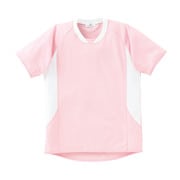 キラク入浴介助用シャツ(男女兼用) L ピンク(#11) CR108