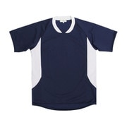 キラク入浴介助用シャツ(男女兼用) 3L ネイビー(#88) CR108