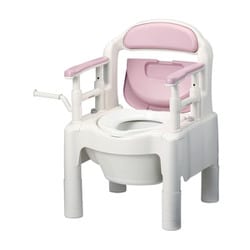 ポータブルトイレFX-CPSちびくま ソフト便座 さくら