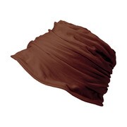 室内帽ふわっと(クシャット) こげ茶 403053