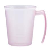 手付スタッキングコップ ピンク（300ml）