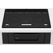 IHクッキングヒーター レンジグリルIH ビルトイン型 2口 60cmトップ オニキスブラック RE-C220KR
