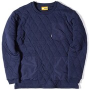CAMP POCKET QUILT CREW GSC-31 NAVY Sサイズ [アウトドア スウェット メンズ]
