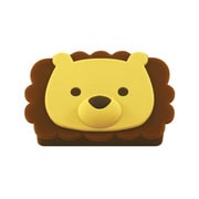 シリコン針カバー付き カラー針 りくちのいきもの らいくん/イエロー針 NO.10-1M/S LO