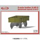 GMU72002 2-AP-3 ソ連 2軸トレーラー [1/72スケール プラモデル]