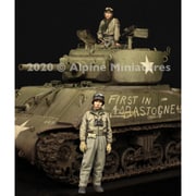 AM35286 WWII 米陸軍マフラーを巻く戦車兵セット 2体セット [1/35スケール レジン製ミリタリーフィギュア]
