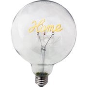 装飾フィラメント型ボール球LED 電球色 E26口金 LDG4HOME-TM