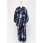 裏ガーゼらくらく和柄パジャマ（合わせタイプ） P-103-1021-4A M