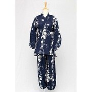 裏ガーゼらくらく和柄パジャマ（合わせタイプ） P-103-1021-4A L