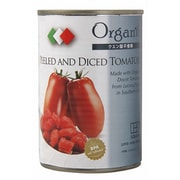 有機ダイストマト缶 400g （カットトマト）