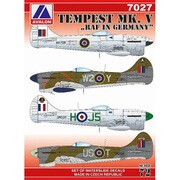 7027 デカール 1/72 テンペストMkV ドイツ駐留イギリス空軍 [プラモデル用品]
