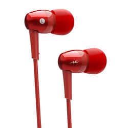 マイク搭載リモコン付き ハイレゾイヤホン レッド HP-NX10R