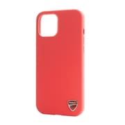DU-LSRIP12PM-MS/D5-RD [iPhone 12 Pro Max 用 DUCATI公式ライセンス 背面ケース シリコン レッド]