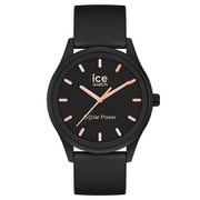 ICE solar power ブラックローズゴールド(スモール)正規品 1年保証 018476