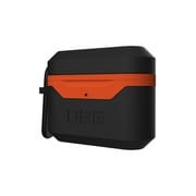 UAG社製 Apple AirPods Pro用 HARD CASE_001(ブラック/オレンジ) UAG-RAPPROHV2-B/O