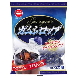 カップ印 ガムシロップ 11g×20個 （ポーション）