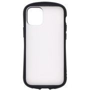 J20-04BK [iPhone 12 mini 用 衝撃吸収ハイブリッドケース マット BK]