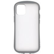 J20-04GY [iPhone 12 mini 用 衝撃吸収ハイブリッドケース マット GY]