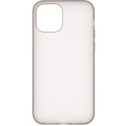 J20B-06BK [iPhone 12 / iPhone 12 Pro 用 スムースリィ シリコンケース BK]