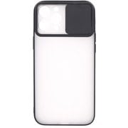 J20PL-05BK [iPhone 12 Pro Max 用 スライドカメラカバーケース BK]