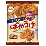 ばかうけごま揚 1枚×10袋 [せんべい・米菓]