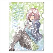 五等分の花嫁∬ A4クリアファイル Vol.2 こもれびアートVer. 中野三玖 [キャラクターグッズ]