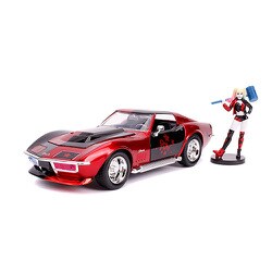 DC COMIC ハーレイ・クイン シボレー コルベット ヨドバシ.com - ジャダトイズ DCコミックス 1/24スケール ダイ