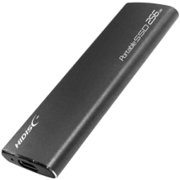 USB3.2 Gen2 Type-C/A接続両対応 ポータブルSSD(A→C変換アダプター付き) 256GB HD2EXSSD256G30CJP3 256G