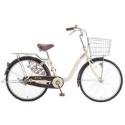 シティサイクル ラピス24J アイボリー/ブラウン2 FSJ4J
