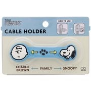 [限定] ケーブルホルダー PEANUTS 相関図 ブルー S3620514