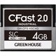 CFast2.0 SLC 動作環境保証-40～+85℃ 4GB GH-CFS-XSC4G