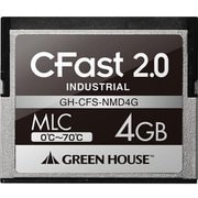 GH-CFS-NMD4G [CFast2.0 SATA6.0Gb/s MLC 動作環境保証0～70℃ 4GB]