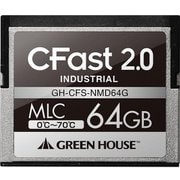 CFast2.0 SATA6.0Gb/s MLC 動作環境保証0~70℃ 64GB GH-CFS-NMD64G