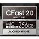 CFast2.0 SATA6.0Gb/s MLC 動作環境保証0～70℃ 256GB GH-CFS-NMD256G