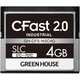 CFast2.0 SLC 動作環境保証0～70℃ 4GB GH-CFS-NSC4G