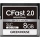 CFast2.0 SLC 動作環境保証0～70℃ 8GB GH-CFS-NSC8G