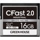 CFast2.0 SLC 動作環境保証0～70℃ 16GB GH-CFS-NSC16G