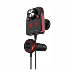 Bluetooth搭載FMトランスミッター AT-FMR5BT RD
