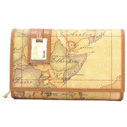 折り財布 ベージュ W025/6000