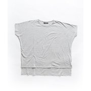 オーガニックコットン Tシャツドルマン半袖(lgr) ial0060lgy
