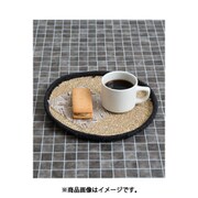 シーグラス プレイスマットラウンドライン(bk) idc0050blk