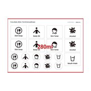 PETポンプ用ラベル ピクトB280ml用 lapt001kppbwh