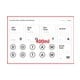PETポンプ用ラベル タイポ&メモ400ml用 lapt003kptcl