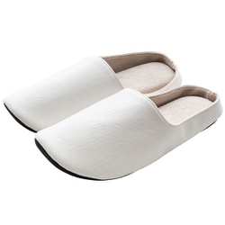 pu0751wht [スリッパ プレーンステッチ 抗菌&防臭 Sサイズ ホワイト]