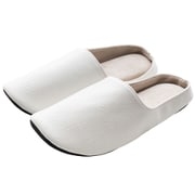 pu0751wht [スリッパ プレーンステッチ 抗菌&防臭 Sサイズ ホワイト]