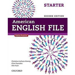 American English File 2nd Edition starter Student Book with Oxford Online Skills [洋書ELT]