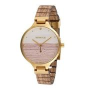 WE WOOD(ウィーウッド) 腕時計 レディース 木製バンド BRIGITTE GOLD NUT 9818227