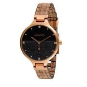 WE WOOD(ウィーウッド) 腕時計 レディース 木製バンド BRIGITTE ROSE BLACK 9818228